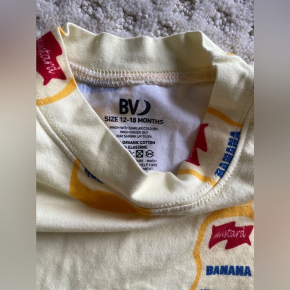 Banana Valentine Mustard Set (12 months) - Picture 5 of 5